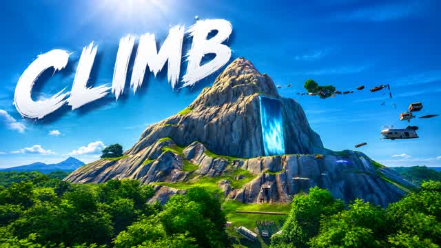 CLIMB ⛰️ — Fortnite Creative map cover art