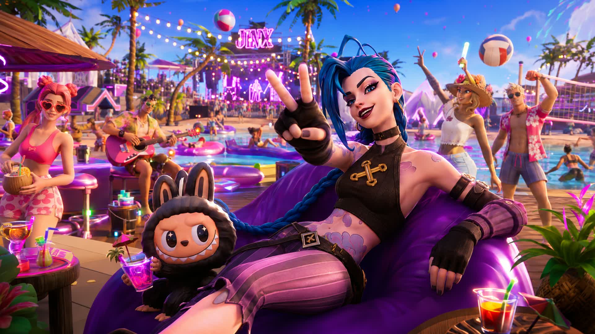 JINX PARTY ROYALE — Fortnite Creative map