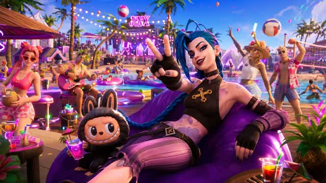 JINX PARTY ROYALE — Fortnite Creative map