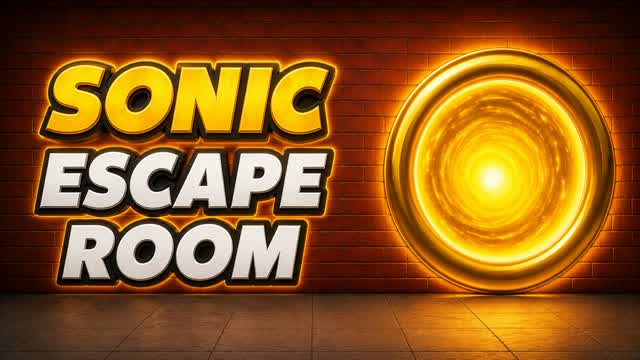 ✨SONIC ESCAPE ROOM 67+✨ — Fortnite Creative map cover art
