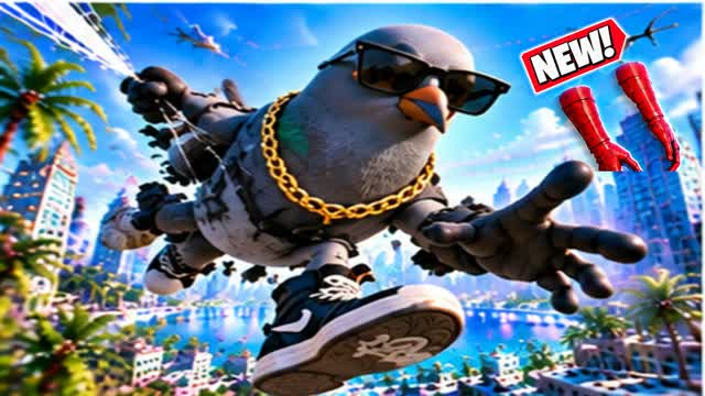 🎯SPIDER Dash CITY GUN GAME NEW!!!😎 — Fortnite Creative map cover art