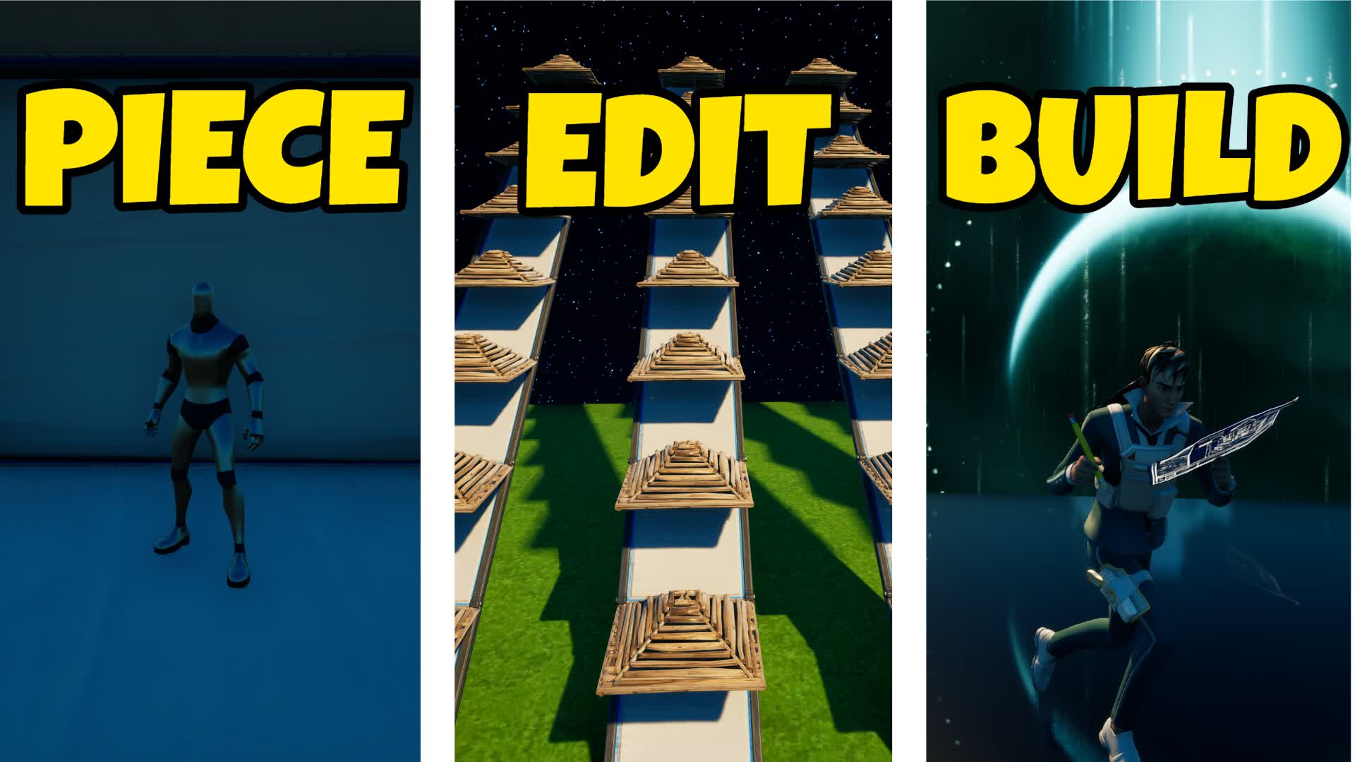 ✍️EDIT 🧩PIECE CONTROL📝 BUILD — Fortnite Creative map
