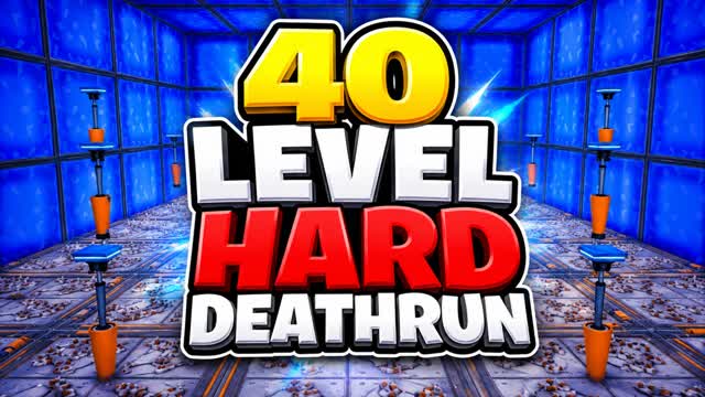 40 Level Hard Deathrun — Fortnite Creative map