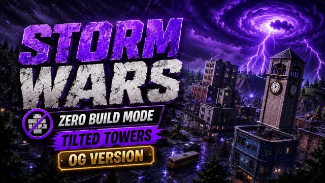 Tilted Zero Build StormWars🌀OG Version — Fortnite Creative map