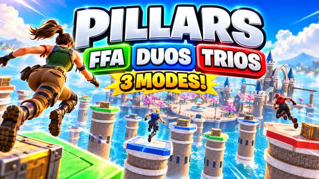 PILLARS: SOLO DUOS TRIOS — Fortnite Creative map