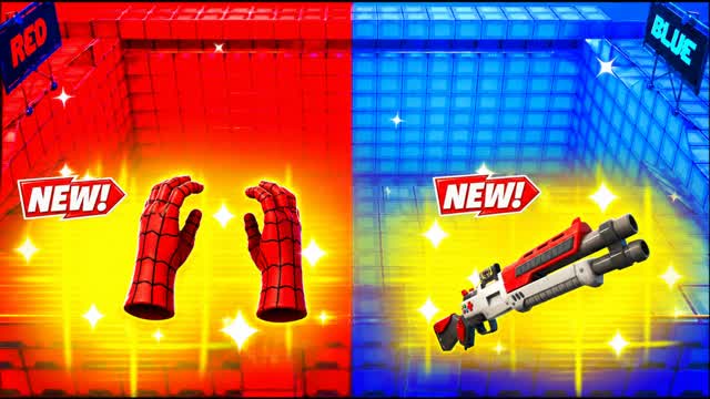RED VS BLUE PREDICTION — Fortnite Creative map cover art