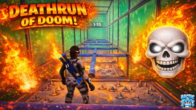 Deathrun of Doom — Fortnite Creative map cover art