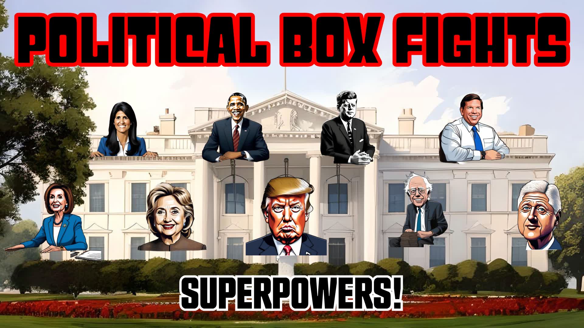Political Box Fights - Superpowers — Fortnite Creative map