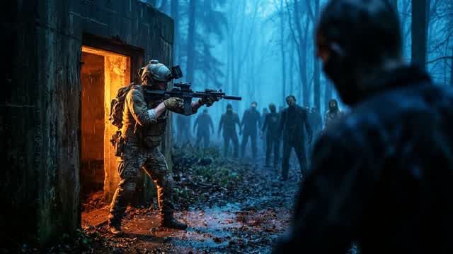 ZOMBIE FOREST — Fortnite Creative map cover art
