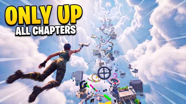 ONLY UP ALL FORTNITE CHAPTERS 🌆 — Fortnite Creative map