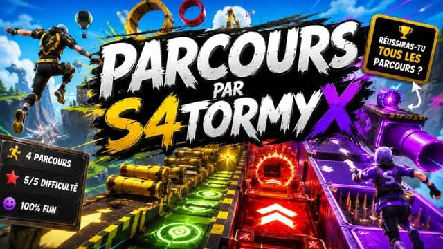 PARKOUR S4tormyx — Fortnite Creative map cover art