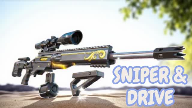 DRIVE SNIPER CITY — Fortnite Creative map