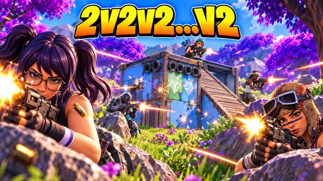 DUO CLASH ZERO BUILD 2V2V2 — Fortnite Creative map