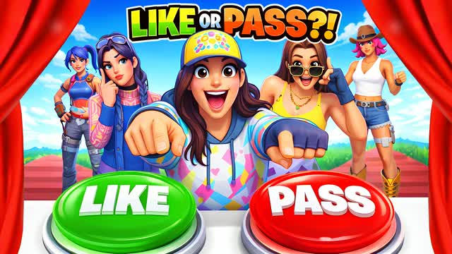 LIKE OR PASS FASHION — Fortnite Creative map