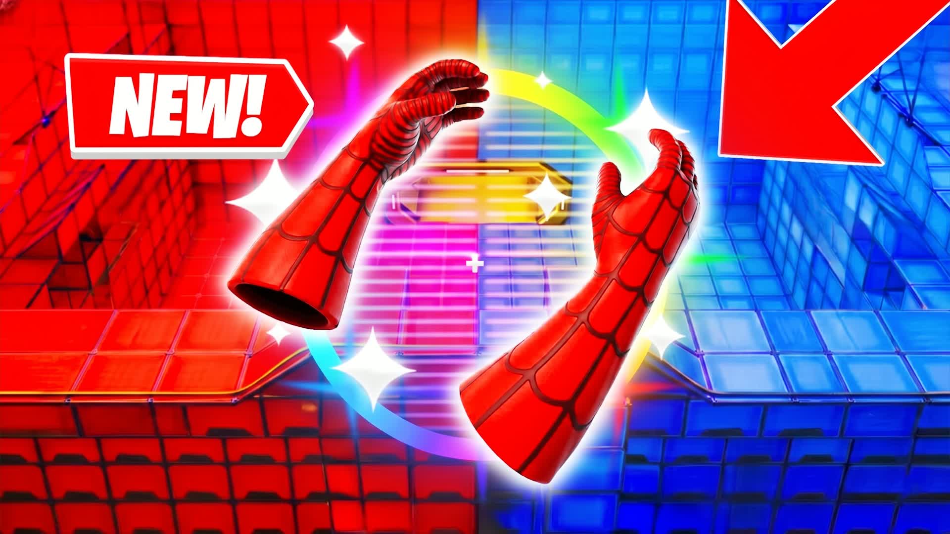 SPIDER-MAN BRAND RED VS BLUE ⭐ — Fortnite Creative map