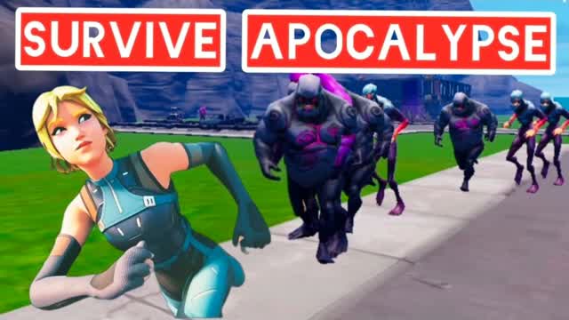 ZOMBIE POCALYPSE 🧟‍♂️ 🧟‍♀️ — Fortnite Creative map cover art