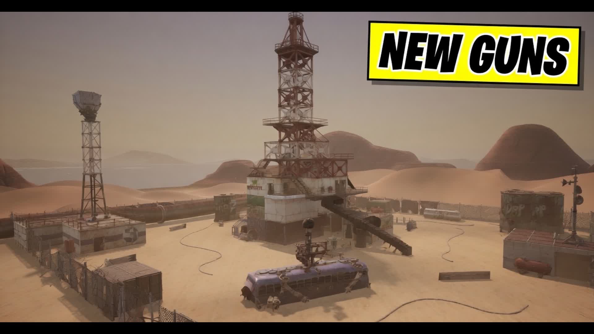 DESERT GUN GAME — Fortnite Creative map