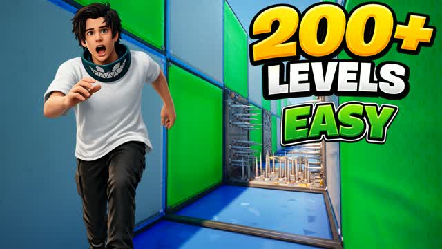 Easy Parkour +200: color switch — Fortnite Creative map
