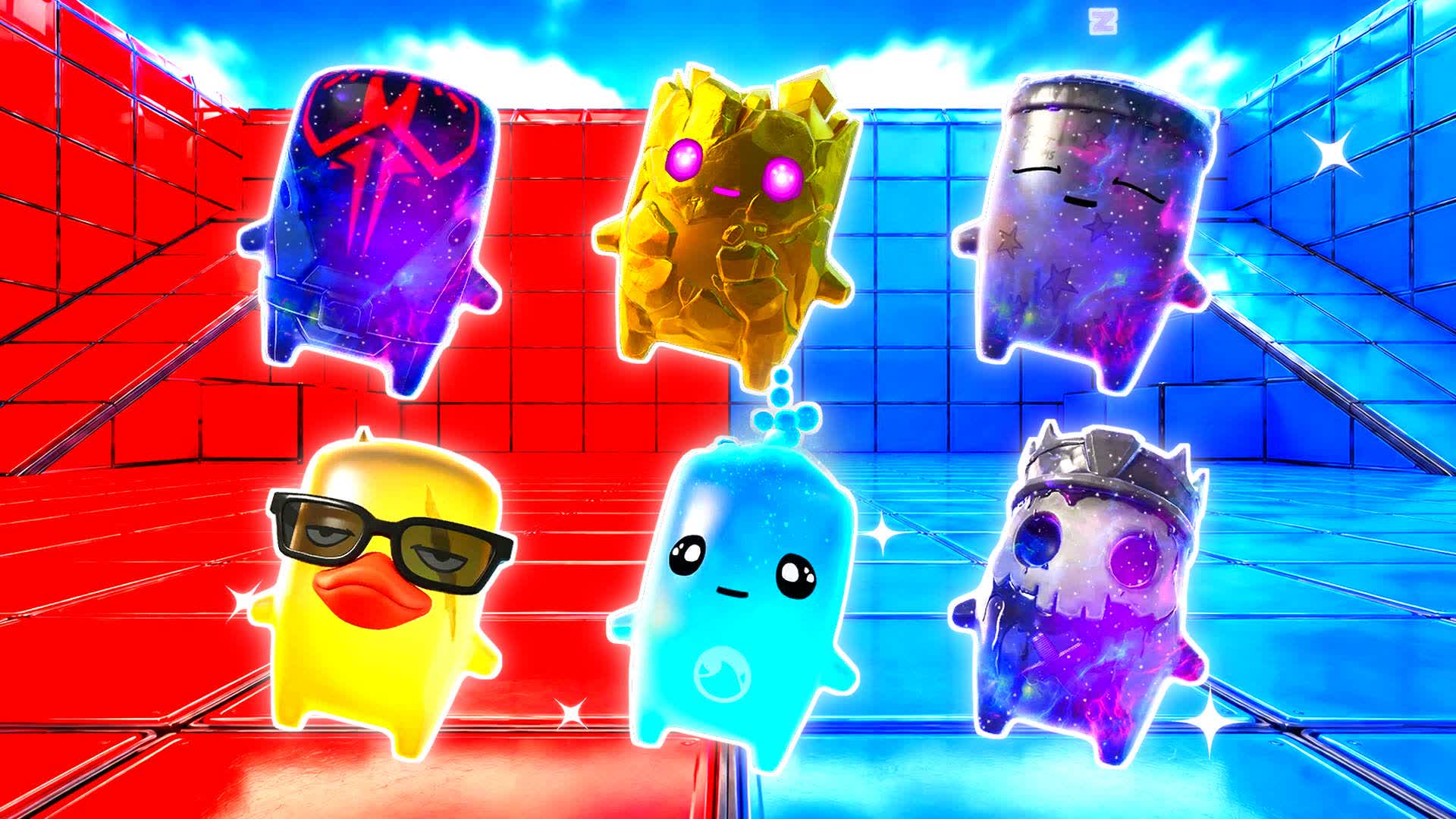 RED VS BLUE FIRELIGHT RIDGE 🔴🔵 — Fortnite Creative map