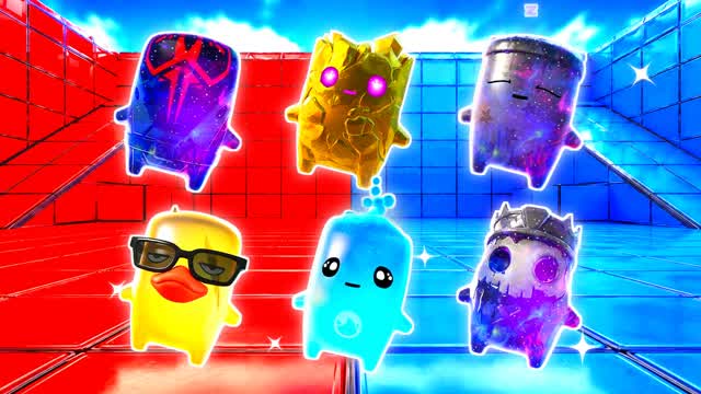 RED VS BLUE FIRELIGHT RIDGE 🔴🔵 — Fortnite Creative map cover art