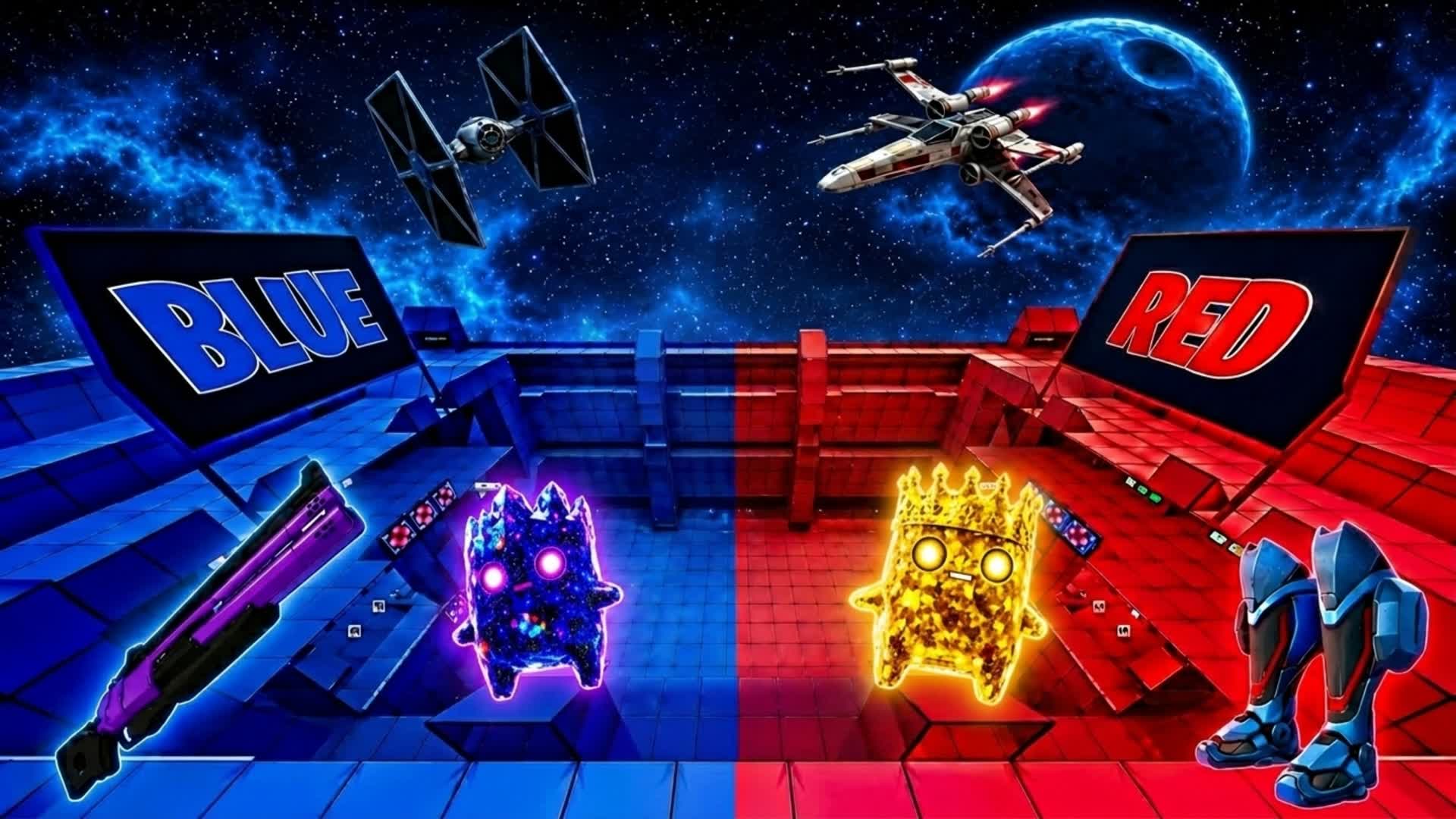 RVB EXOTIC BEST RED VS BLUE — Fortnite Creative map