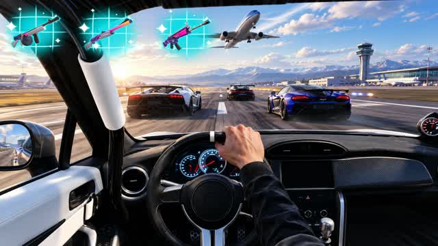 🚗Terminal Runway Drive🚗 — Fortnite Creative map