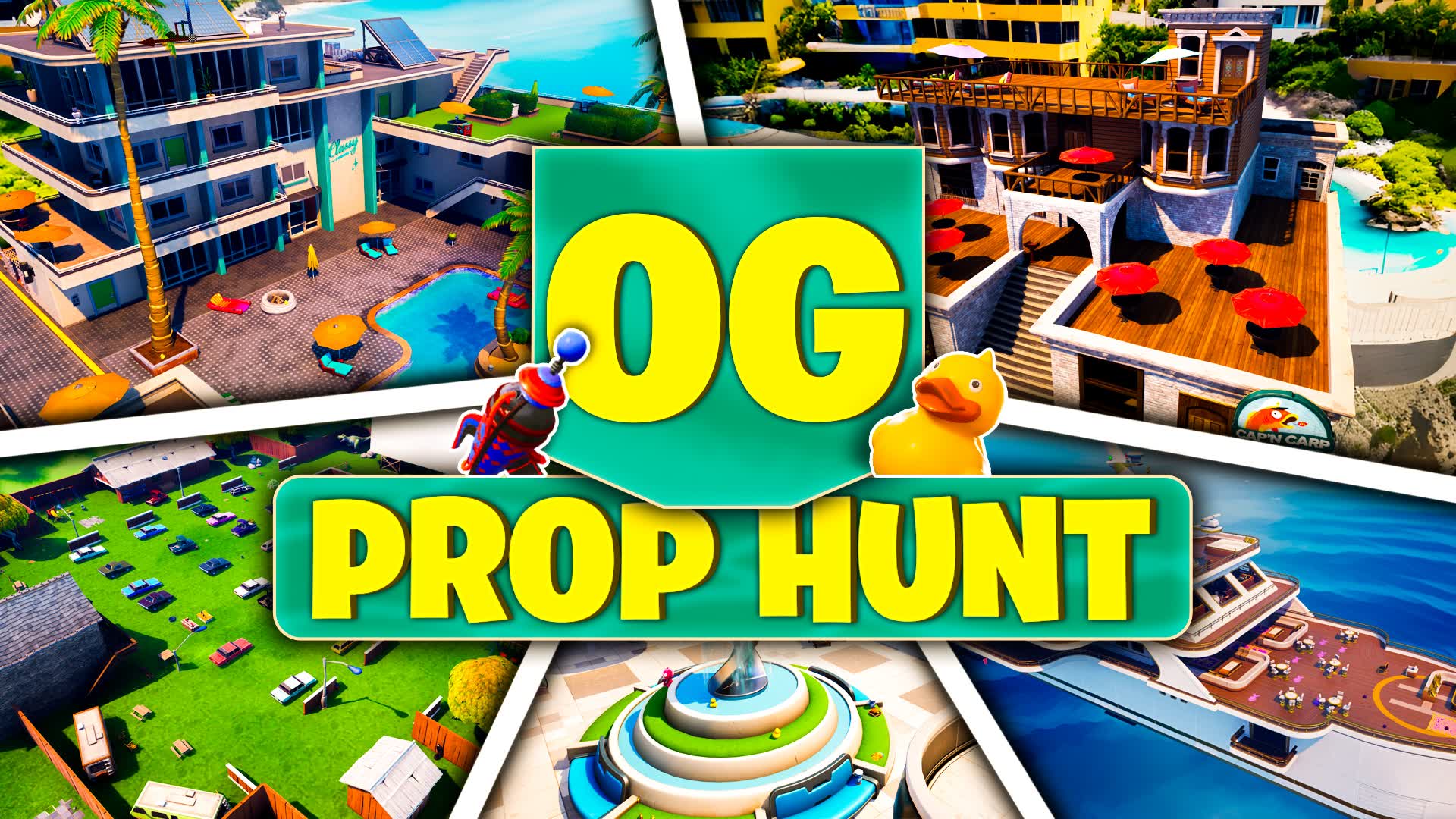 OG Prop Hunt — Fortnite Creative map