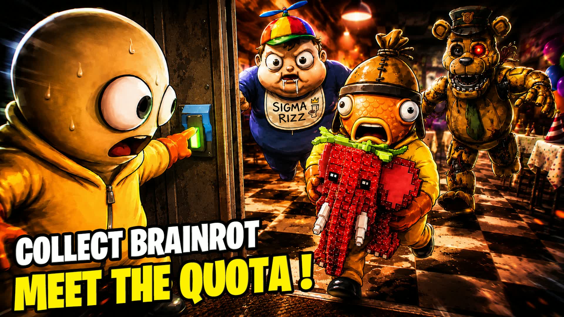 MEET THE BRAINROT QUOTA — Fortnite Creative map