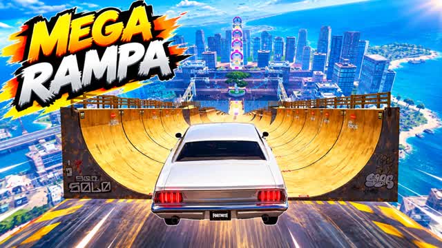MEGA RAMP CARS — Fortnite Creative map