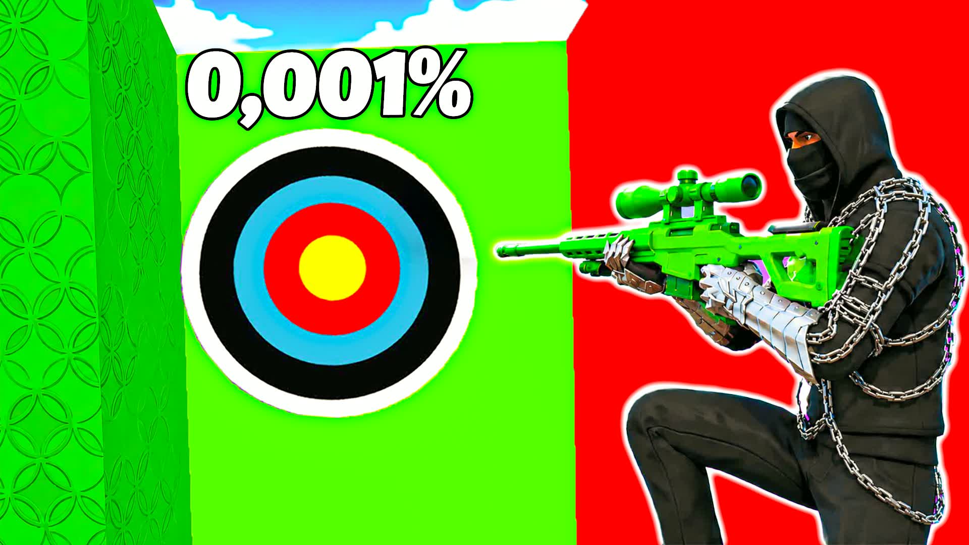 UNC SUPER TRICKSHOT PARKOUR CRAZY — Fortnite Creative map