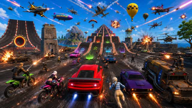 CAR DRIVER — Fortnite Creative map