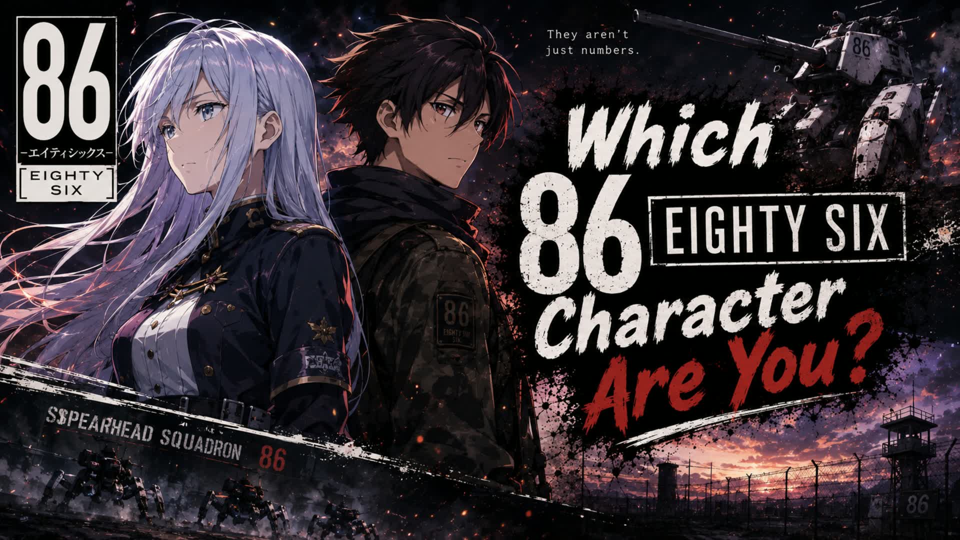 Which 86 -EIGHTY-SIX- Character Are You? — Fortnite Creative map