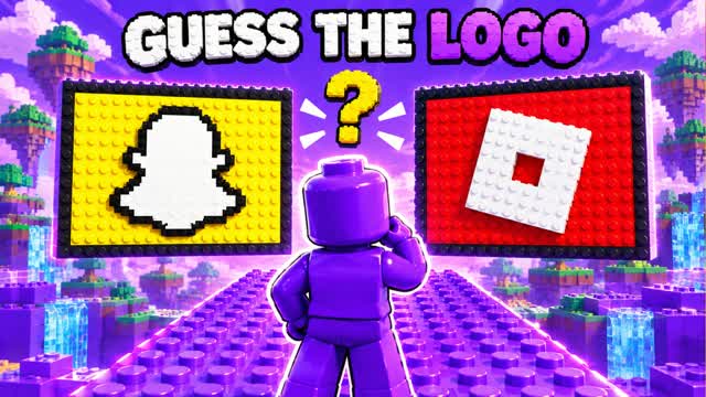 GUESS LOGO 🔎 PARKOUR OBBY MINIGAME — Fortnite Creative map