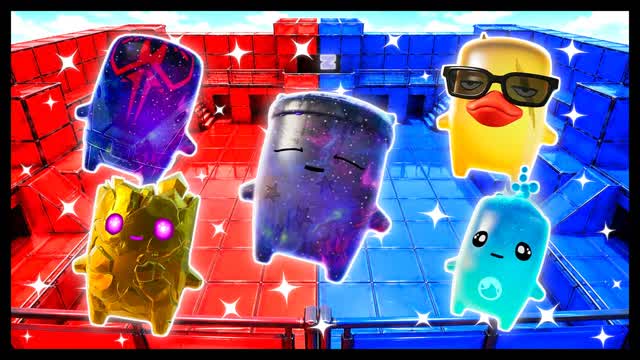 FINAL FORM RED VS BLUE 🔴🔵 — Fortnite Creative map cover art