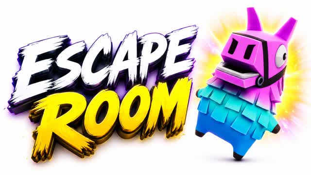 [50🔥] ESCAPE ROOM LLAMA — Fortnite Creative map cover art