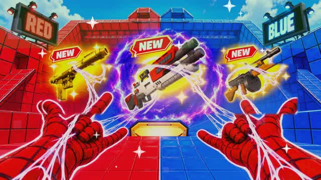 [][SPIDER-MAN SONIC RvB Reboot 🔴🔵 — Fortnite Creative map