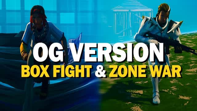 BOX FIGHT & ZONE WAR FREE FOR ALL — Fortnite Creative map cover art