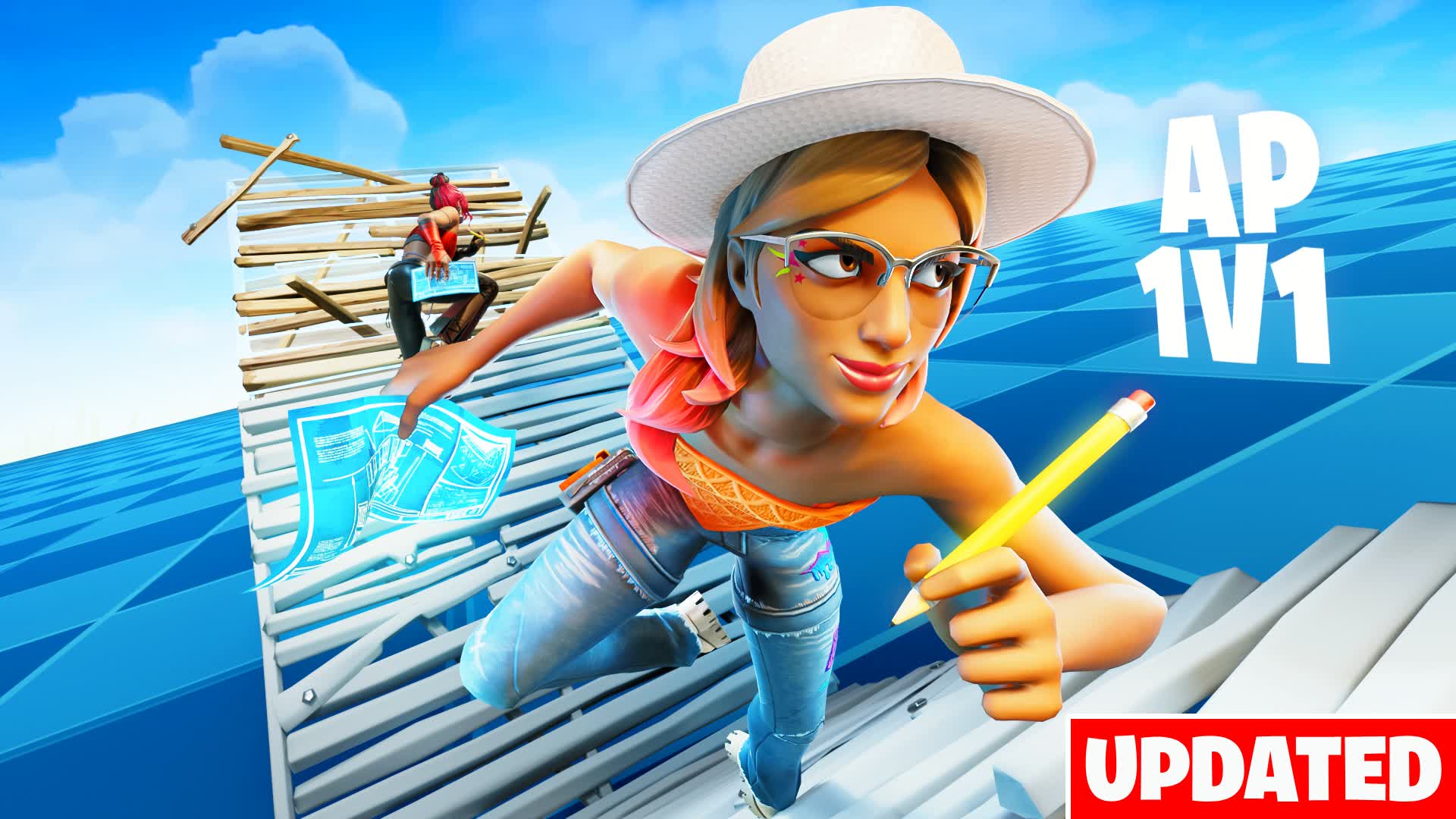 AP 1V1 BUILDFIGHTS (200 PUMPS) — Fortnite Creative map