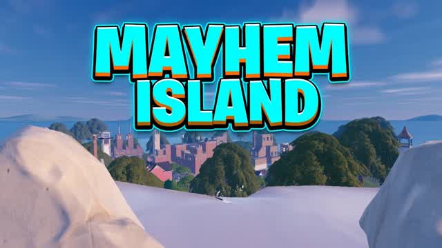 Battle Royale: Mayhem Island — Fortnite Creative map cover art