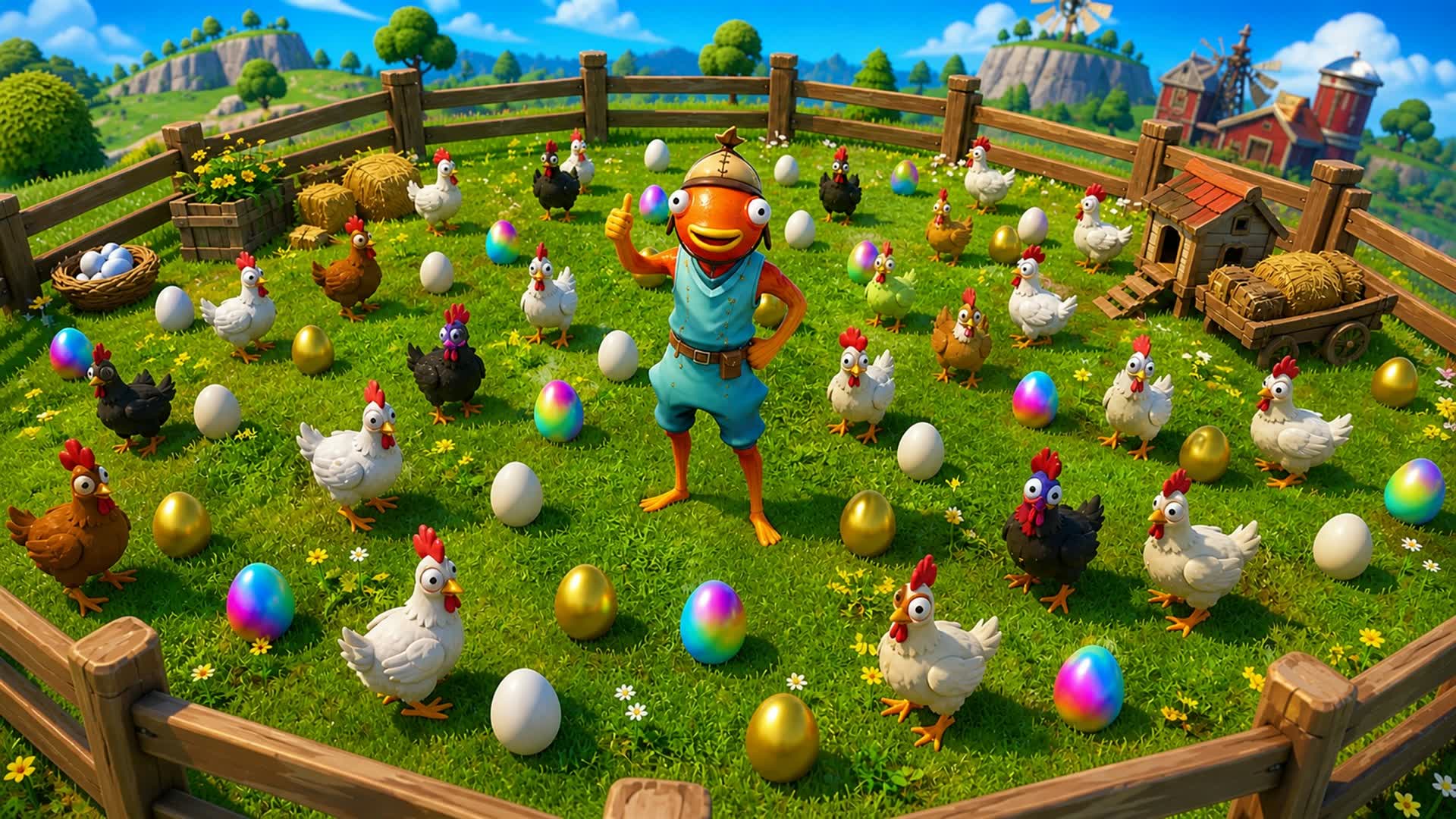 🥚 Chicken Egg Tycoon 🥚 — Fortnite Creative map