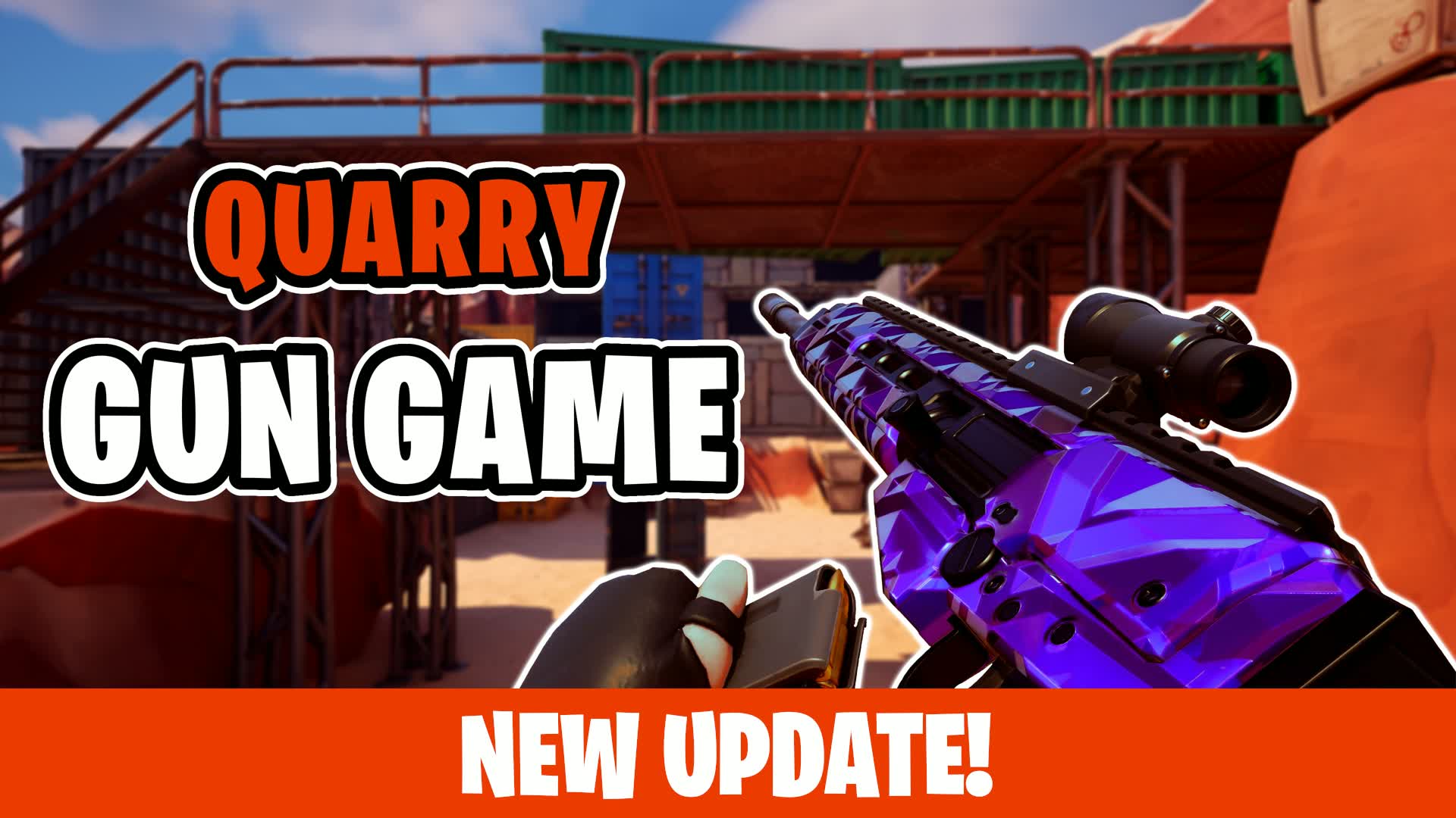 Quarry Gun Game — Fortnite Creative map