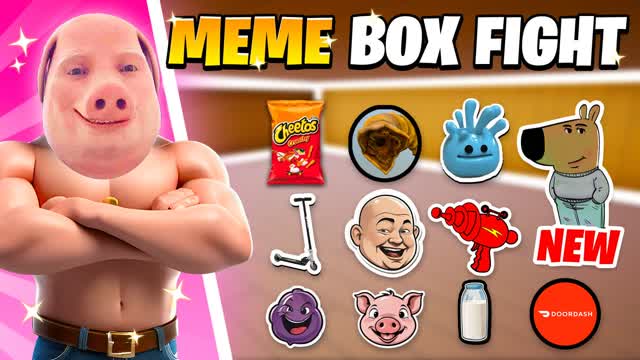 MEME BOX FIGHT 📦 — Fortnite Creative map