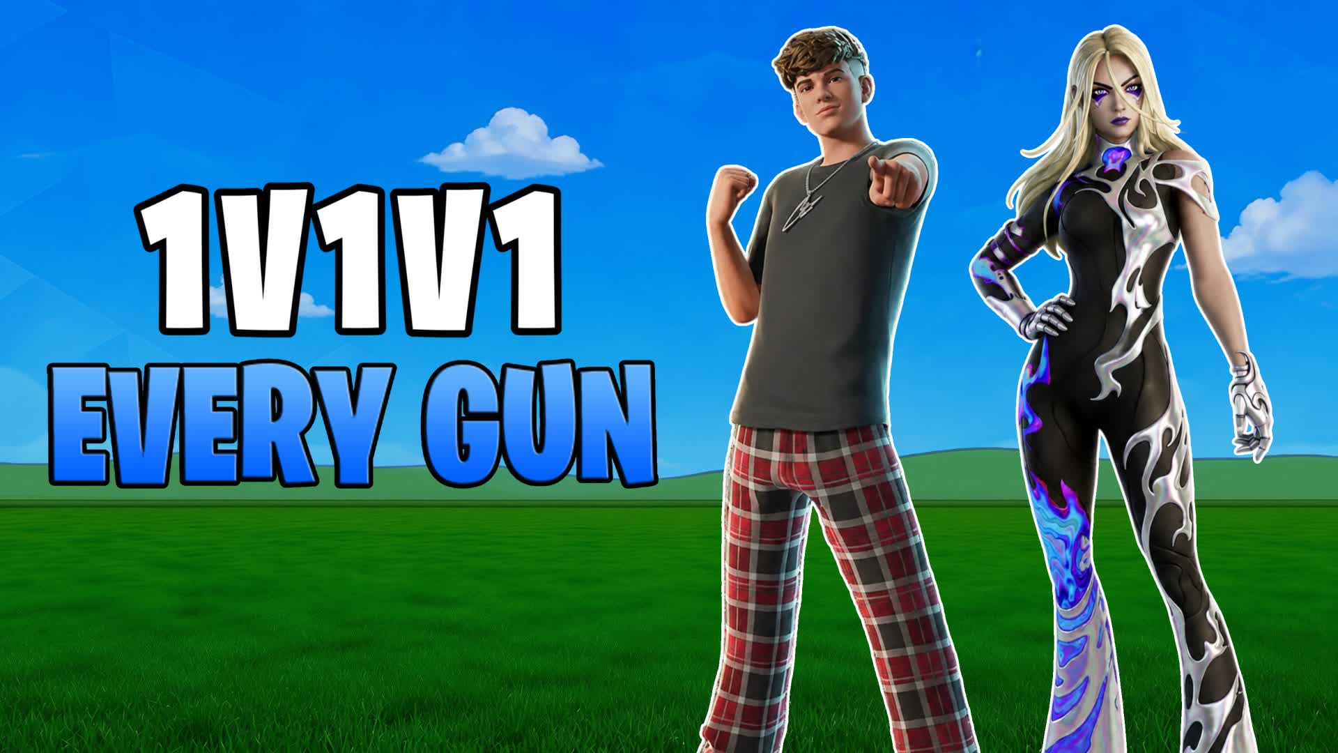 1V1V1 LAST STORM ZONE WARS — Fortnite Creative map