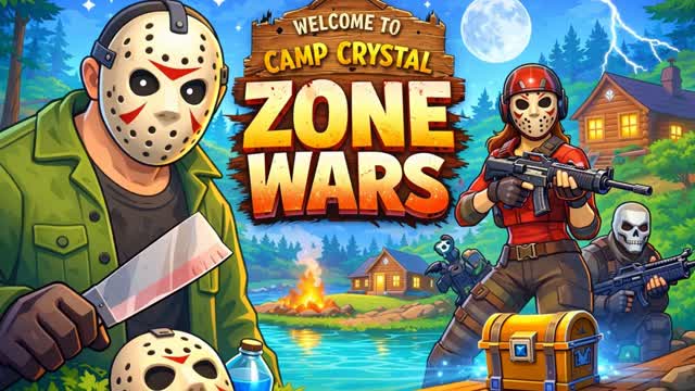 Camp Crystal 🏕️ Zone Wars — Fortnite Creative map