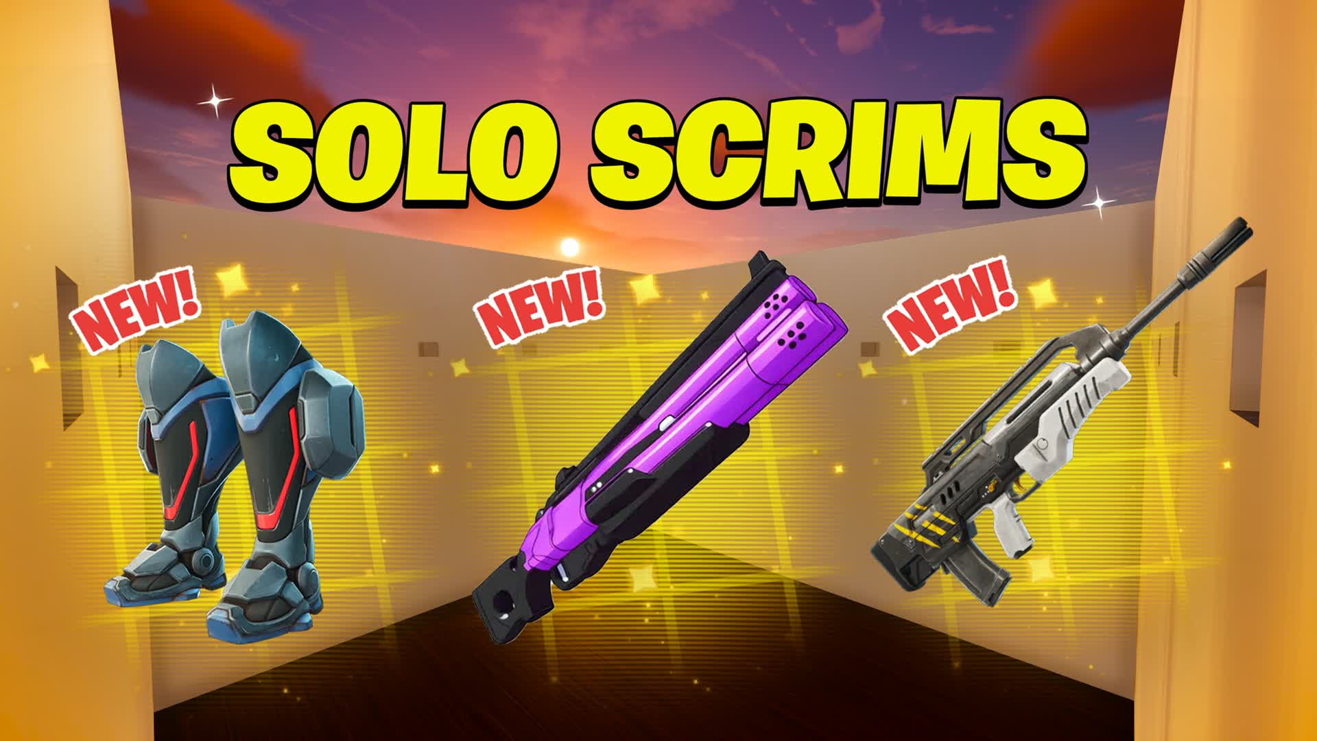 🏆 سكرمز المعرقين SOLO SCRIMS RANKED 🏆 — Fortnite Creative map