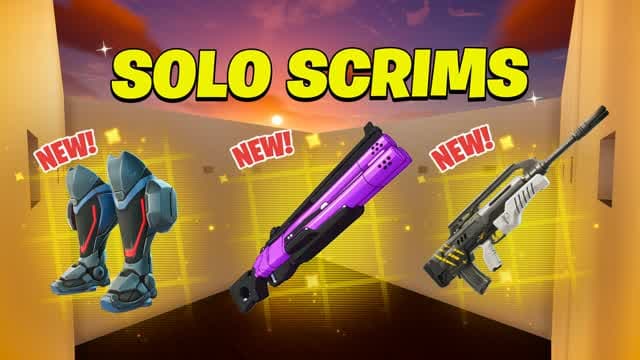 🏆 سكرمز المعرقين SOLO SCRIMS RANKED 🏆 — Fortnite Creative map cover art
