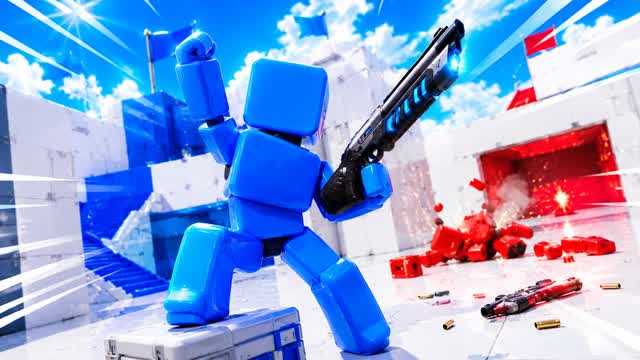 RED VS BLUE 🔴🔵CRA — Fortnite Creative map