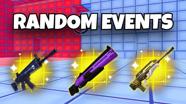 RED VS BLUE RANDOM EVENTS 🔴🔵 — Fortnite Creative map