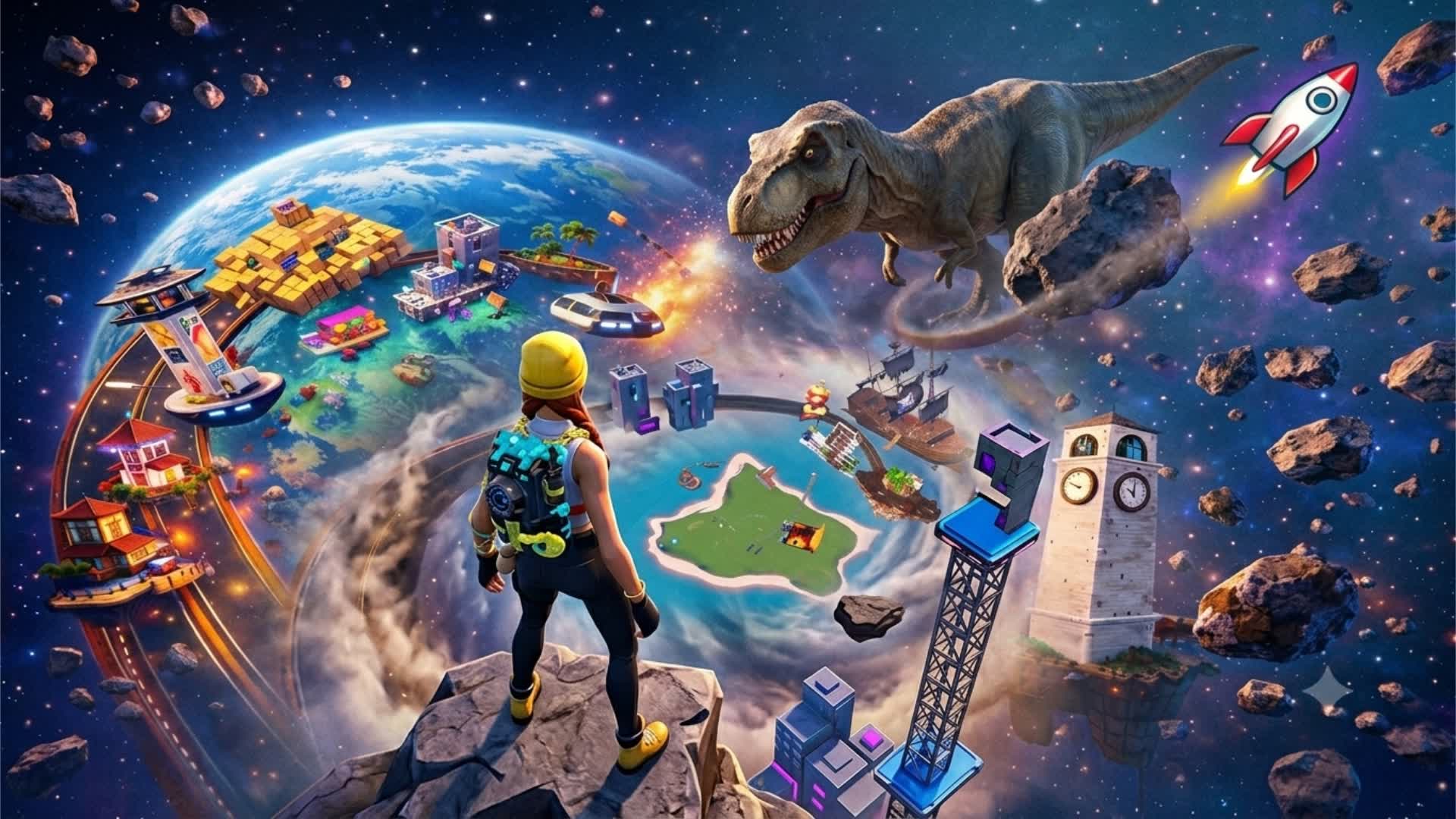 ONLY UP PARKOUR — Fortnite Creative map
