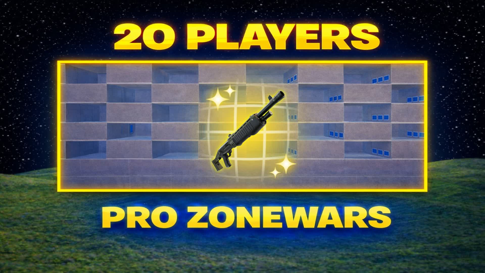 Pro Zone Wars (20 Players) — Fortnite Creative map